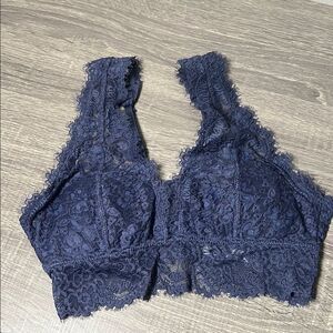 Aerie Women's Lace Padded Plunge Bralette